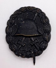 German / germany ww1 black wound badge 3rd class (c)