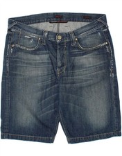 SEAL KAY Mens Regular Denim Shorts W36 Large Blue Cotton YA05