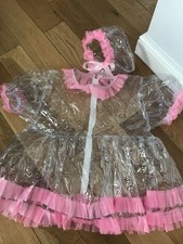 Adult Baby Sissy Dress Clear PVC