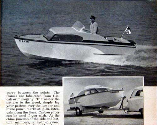Cabin cruiser sea - 17',