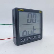 NASA MARINE CLIPPER DUET Log Depth Instrument Display Marine Boat w/Manual