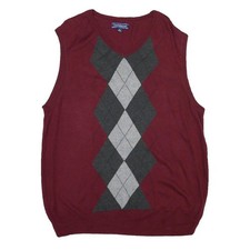 CROFT & BARROW Mens Maroon