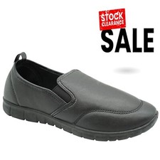 Womens Pumps Comfort Shoes Work Shoes Ladies Trainers Memory Foam Casual Black