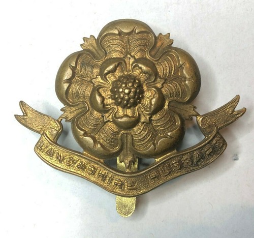 Ww1 lancashire hussars gilt - ww1,