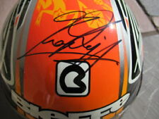 Max Biaggi signed Bieffe open faced helmet BNIB