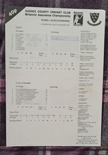 Cricket Scorecard 15-18 August 1997 (Hove) - SUSSEX v. GLOUCESTERSHIRE