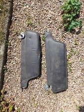 RARE PLYMOUTH FURY BELVEDERE SAVOY SUN VISORS PAIR SET BLACK B BODY