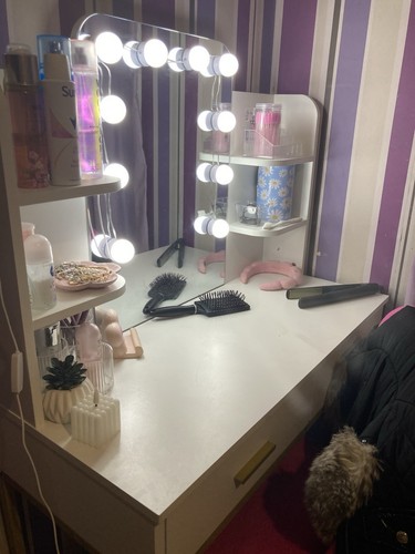 Vanity table with two draws - vanity,