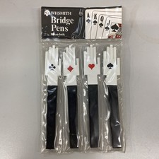 Set of 4 Bridge Pens Playing