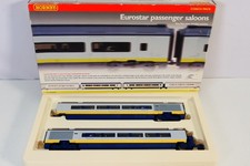 Hornby OO Gauge BR Class 373 Eurostar EMU Divisible 1st Saloon Coach Pack 3007/8