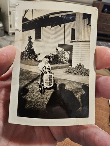 Vintage photo snapshot boy - vintage,