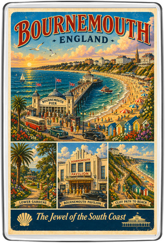 Bournemouth pier beach england - pier,