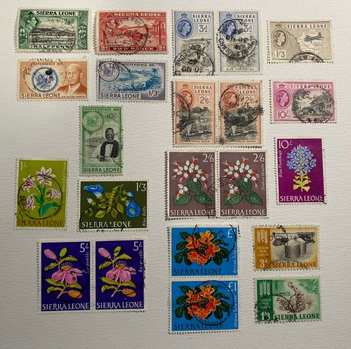 Sierra leone stamps used - stamps,