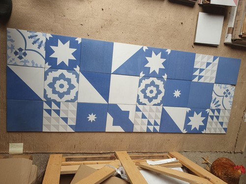Fired earth bert may tiles - fired, &
