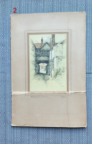 Vintage 1920s robson signed - f.,