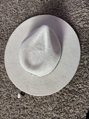 Western lacquered white straw - western,