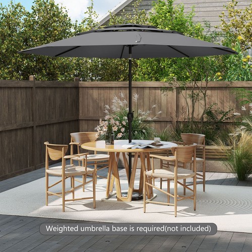 Large market table umbrella - market,