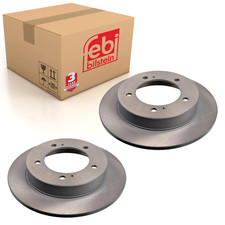 Pair of Front Brake Disc Fits