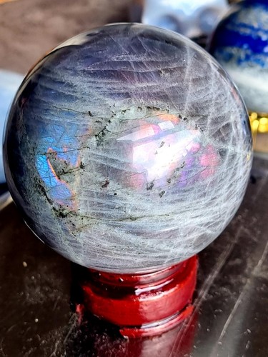Labradorite purple pink flash - labradorite,