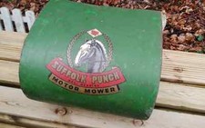 Suffolk Punch collectable motor mower box unique piece industrial art man cave