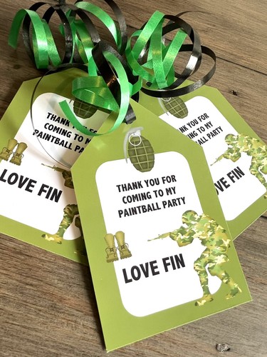 Personalised paintball - 10, x