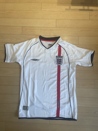 England 2002 football shirt - football,