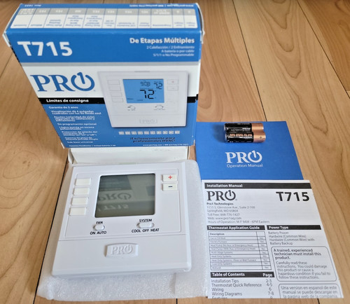 Pro1 t715 digital thermostat - pro1,