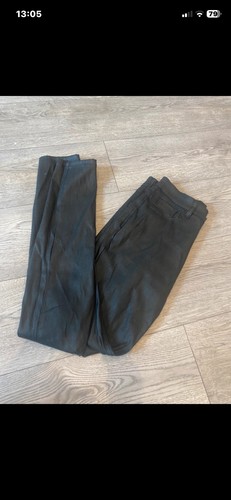 Faux leather trousers size - faux,