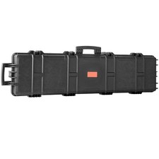 Uimoso Rifle Case Rifle Hard Case 50 inch with 3 Layers Fully-protective Foams