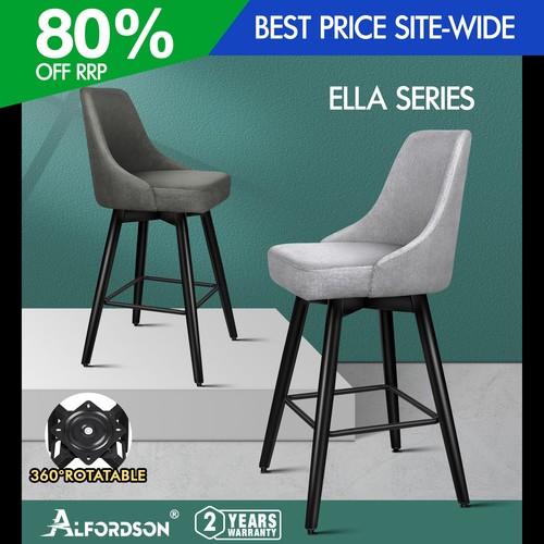 Alfordson bar stools swivel - 2x,