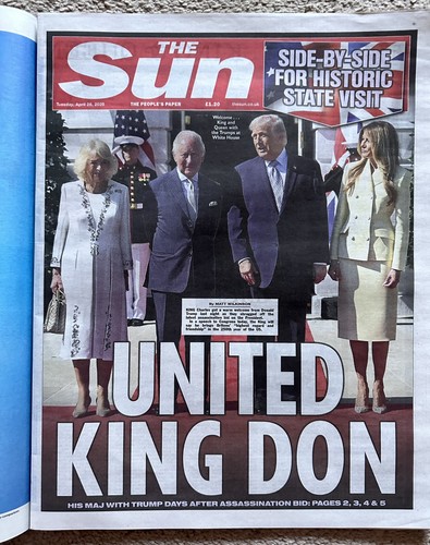 The sun 28th april 2026 - 28th,