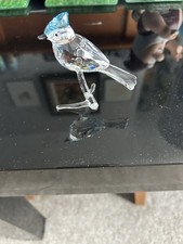 SWAROVSKI CRYSTAL BLUE JAY 5470647 MINT BOXED RETIRED RARE