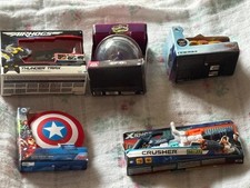 Zuru Surprise Mini Brands Toy's Bundle Crusher, Air hogs, Shield, Car, Perplexus