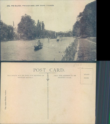 Eel pie island and river - pie,