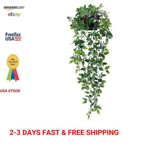 Artificial hanging plants - hanging,
