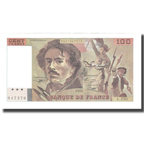 France 100 francs delacroix - france,,