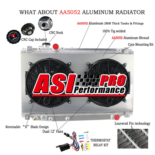 3row cooler shroud fan - cooler, relay