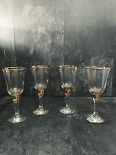 Vintage/Retro Gold Trim Wine