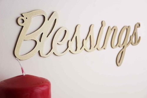 Blessings steel metal - 'blessings',