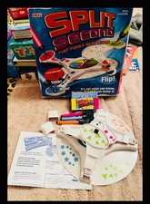 Ideal Split Second Fast Family Quiz Board Game Great Fun  Age 8+