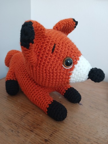 Crochet fox quality - crochet, new