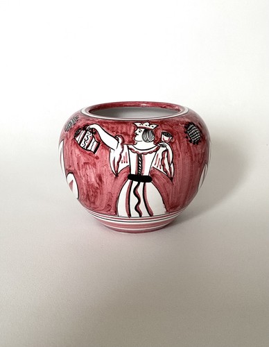 Vintage italian ceramic deruta - ceramic,