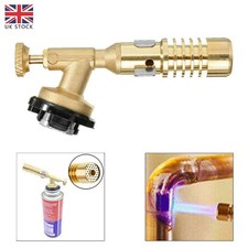 Blow Torch Butane Gas Plumbing Torchs High Temperature Welding Brazing Nozzle UK