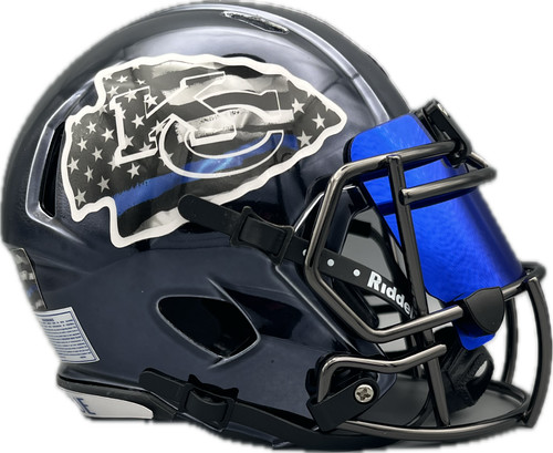 Kansas city chiefs chrome blue - city,