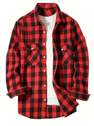 Mens cotton plaid - mens,