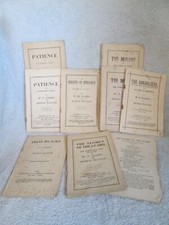 9 x Vintage Gilbert &