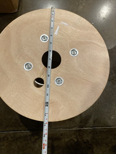 Inch tall wood cable - 14", 10