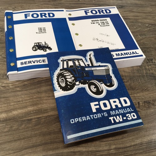 Ford tractor service - tw-30,