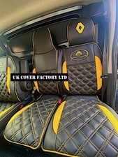 Van Seat covers 4 Renault Trafic Vauxhall Vivaro 2015 onwards
