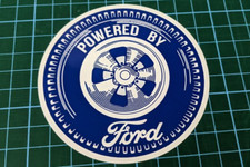 Powered by Ford Sticker Decal Hot Rod Classic American Car Retro